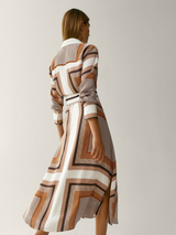 Amber Geometry Dress