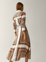Amber Geometry Dress