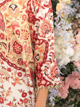 Vintage Floral Printed Co-ord Set