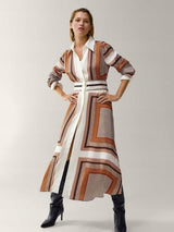 Amber Geometry Dress