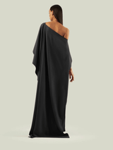 Noir Drape Jumpsuit