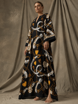 Midnight Medallion Kaftan