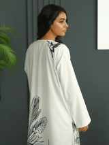 Chrome Botanical Kaftan