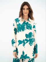 Teal Bloom Co-ord Set