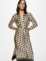 Monarch Geo Shirt Dress