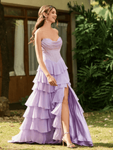 Prom Slit Gown for Women