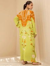 Midnight Tribal Kaftan