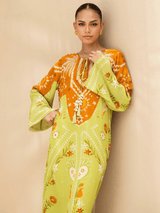Midnight Tribal Kaftan