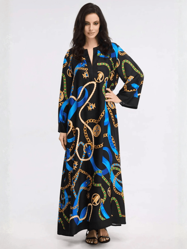 Veloura Azure Kaftan