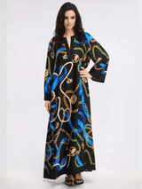 Veloura Azure Kaftan
