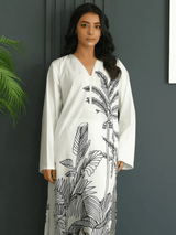 Chrome Botanical Kaftan