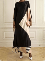 Noir Cascade Kaftan