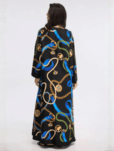 Veloura Azure Kaftan