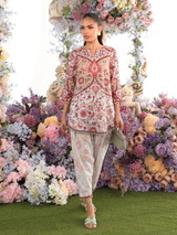 Vintage Floral Printed Co-ord Set