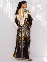 Midnight Tribal Kaftan