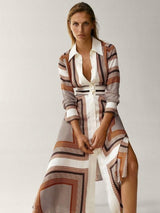 Amber Geometry Dress