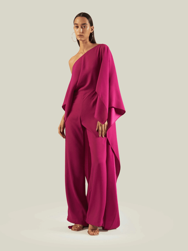 Noir Drape Jumpsuit