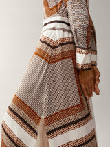 Amber Geometry Dress