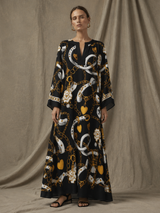 Midnight Medallion Kaftan