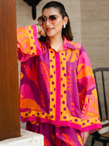 Sunset Fuchsia Co-ord Set
