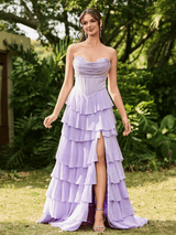 Prom Slit Gown for Women